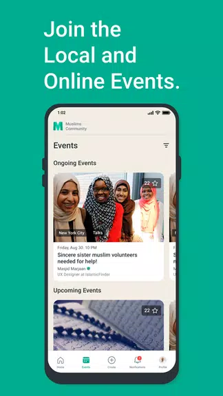 Muslims: Events & Discussions ဖန်သားပြင်ဓာတ်ပုံ 2