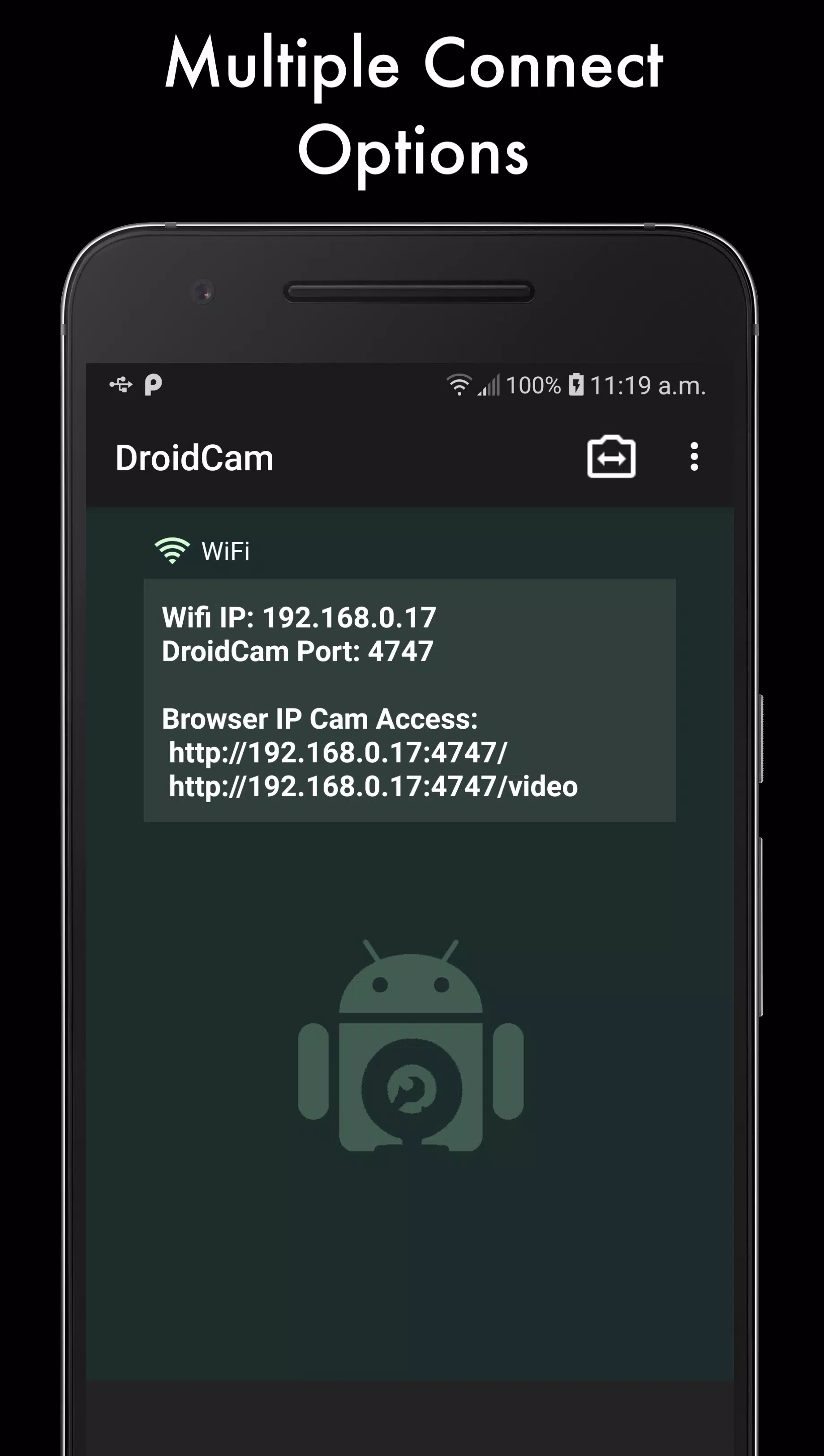 DroidCam Webcam (Classic)应用截图第2张