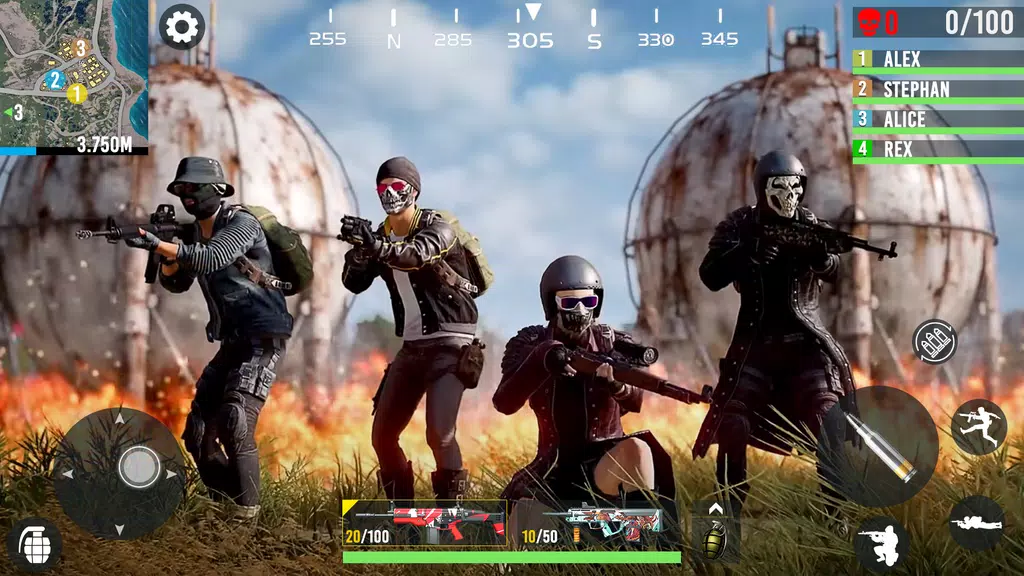 Commando Mission- Multiplayer FPS: Critical Strike ภาพหน้าจอ 1