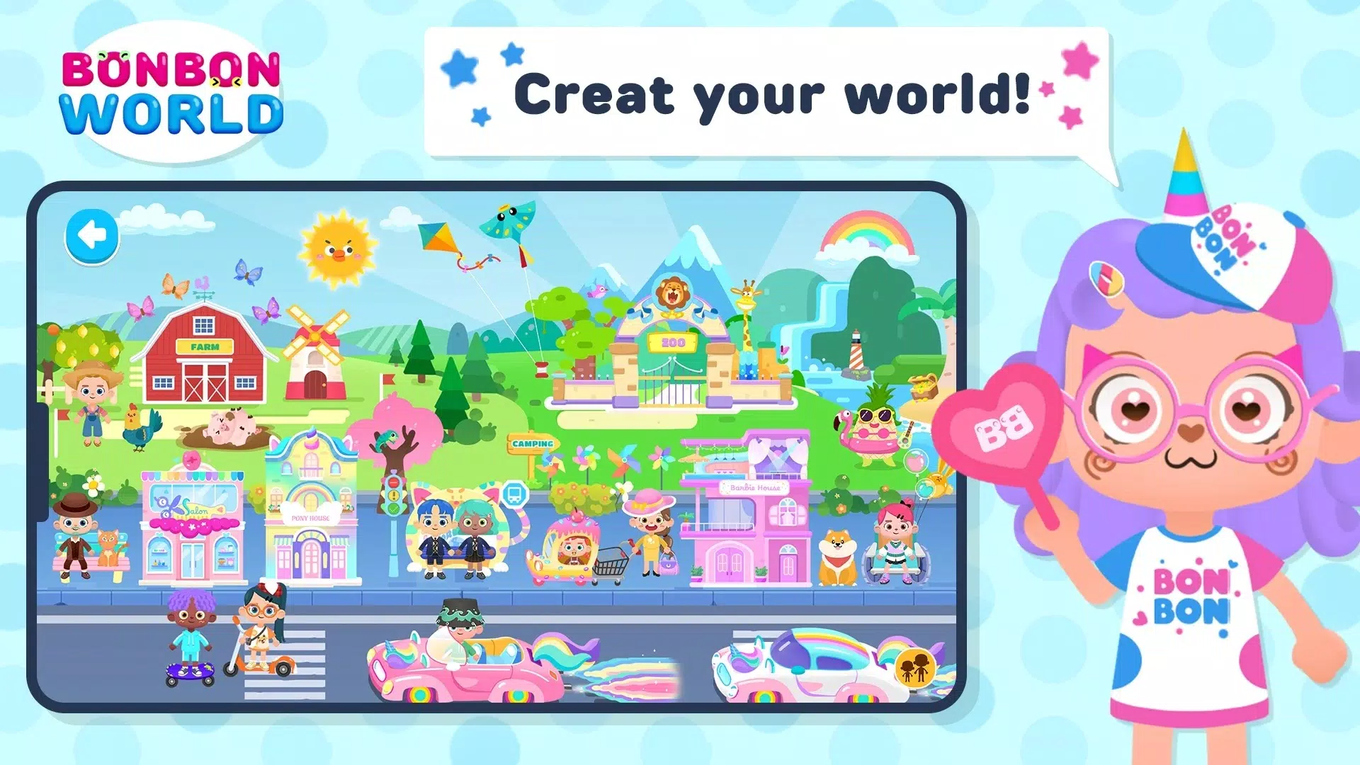 Schermata BonBon Life World 2