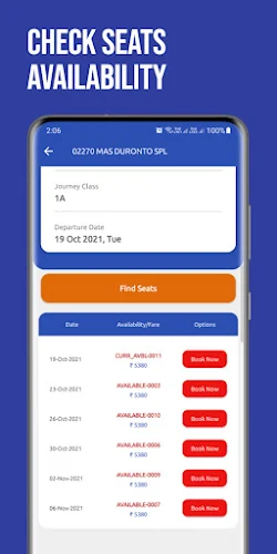 Mobile IRCTC Ticket Booking Captura de tela 0