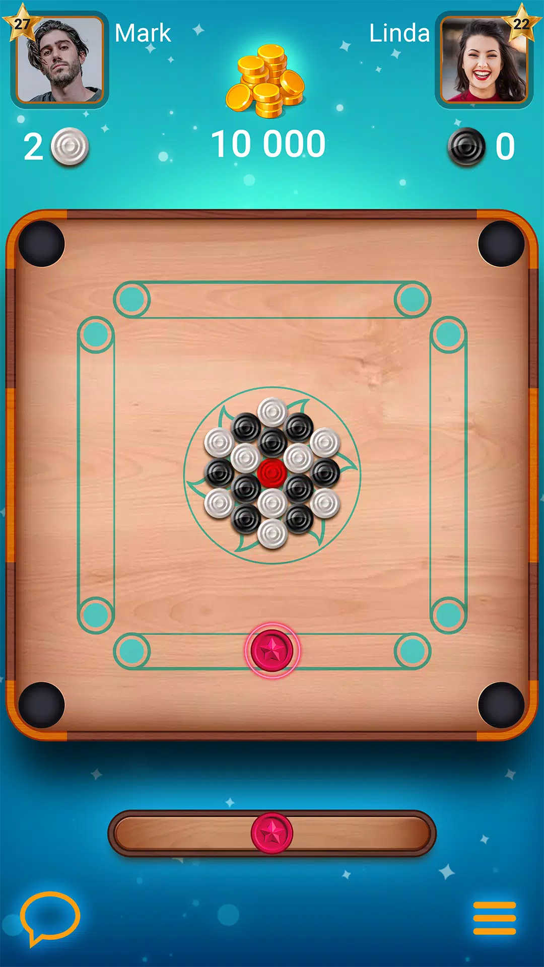 Carrom Lure - Disc pool game Screenshot 2