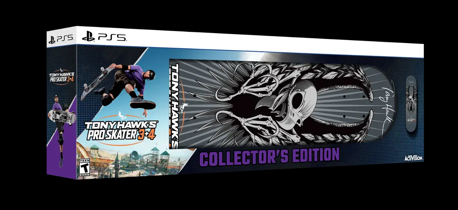 Tony Hawk's Pro Skater 3 + 4 Collector’s Edition