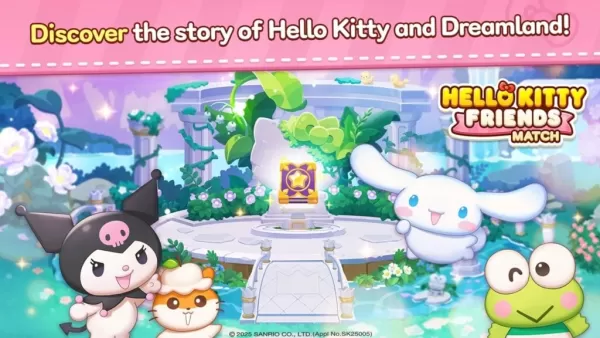 Gry liniowe zaprezentuje Hello Kitty Friends Match Soft Launch