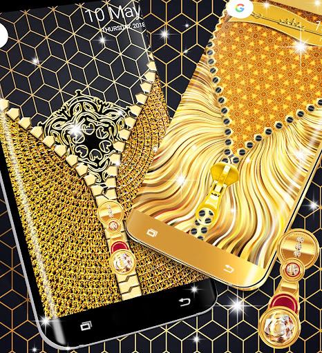 Gold lock screen ဖန်သားပြင်ဓာတ်ပုံ 0