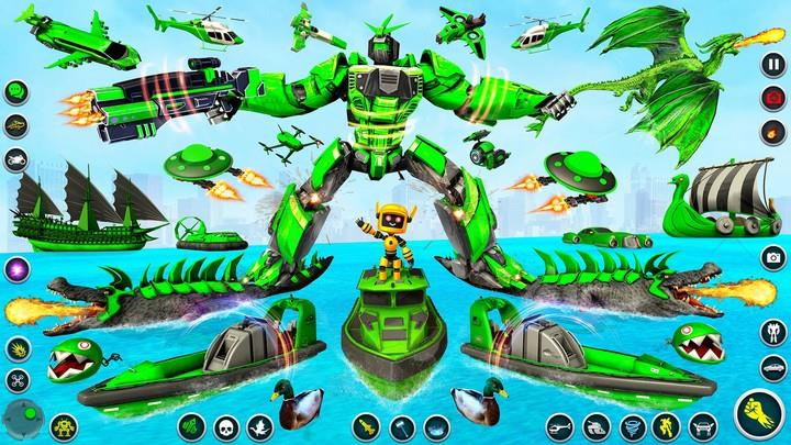 Dino Robot Games: Flying Robot 螢幕截圖 1