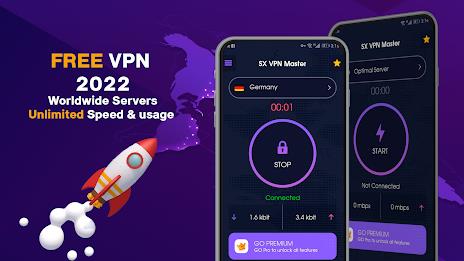 SX VPN - Super VPN Master スクリーンショット 1