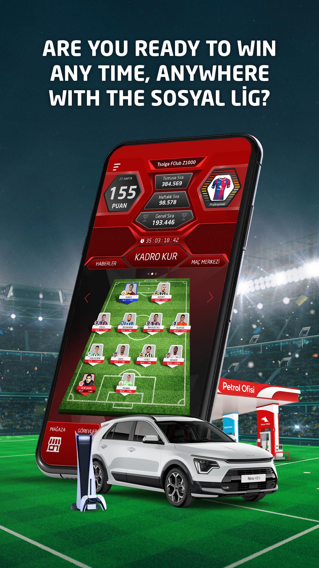 Sosyal Lig - Football Game Screenshot 0