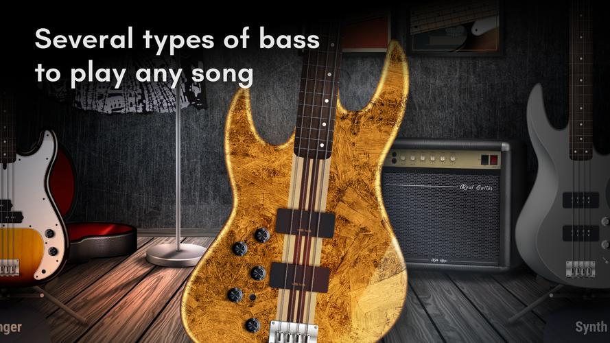 Real Bass electric bass guitar Screenshot 2