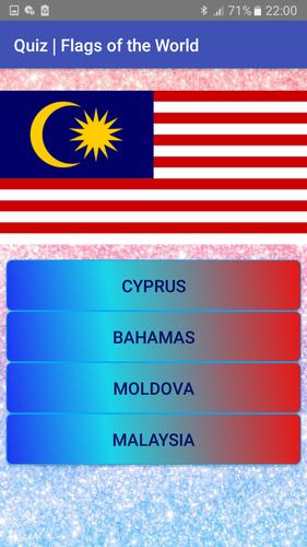 Quiz | Flags of the Countries 螢幕截圖 3