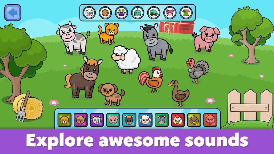 비비부 키즈: 1-5세 어린이를 위한 피아노게임 스크린샷 2