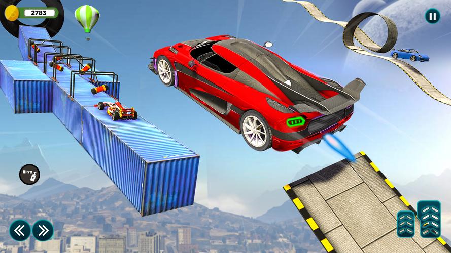 Stunt Car Race Simulator Games ภาพหน้าจอ 2