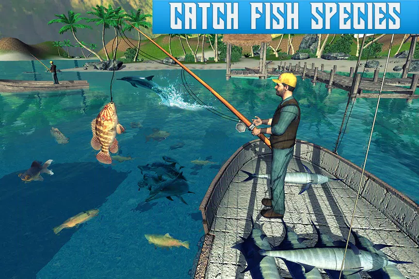 Boat Fishing Simulator Hunting Скриншот 0
