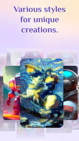 Dream AI Art Generator Wonder 螢幕截圖 1