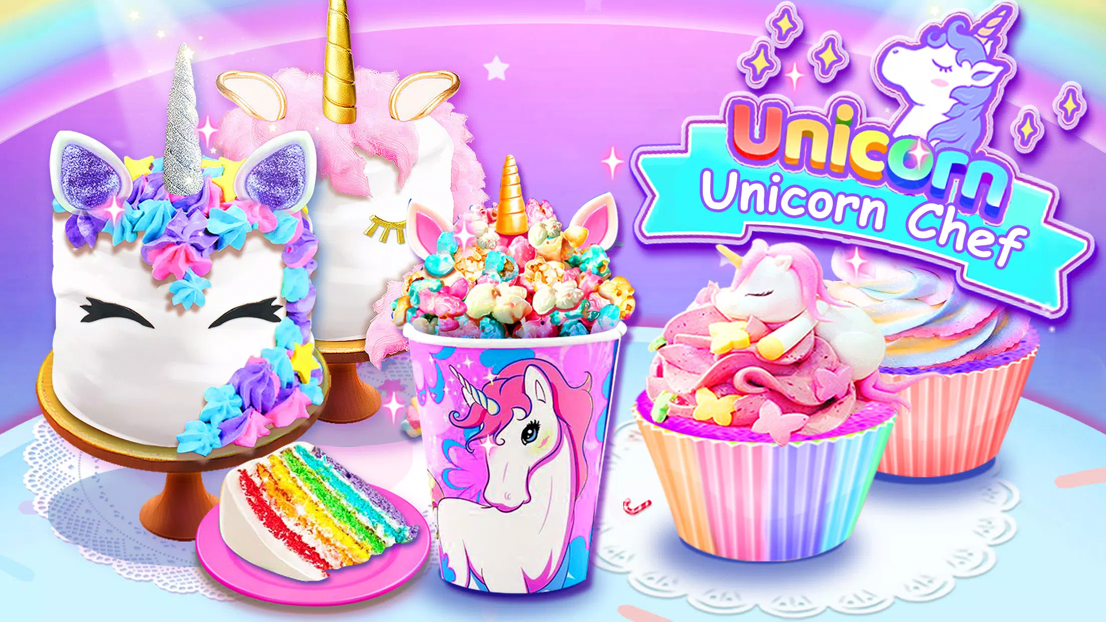 Girl Games: Unicorn Cooking Screenshot 0