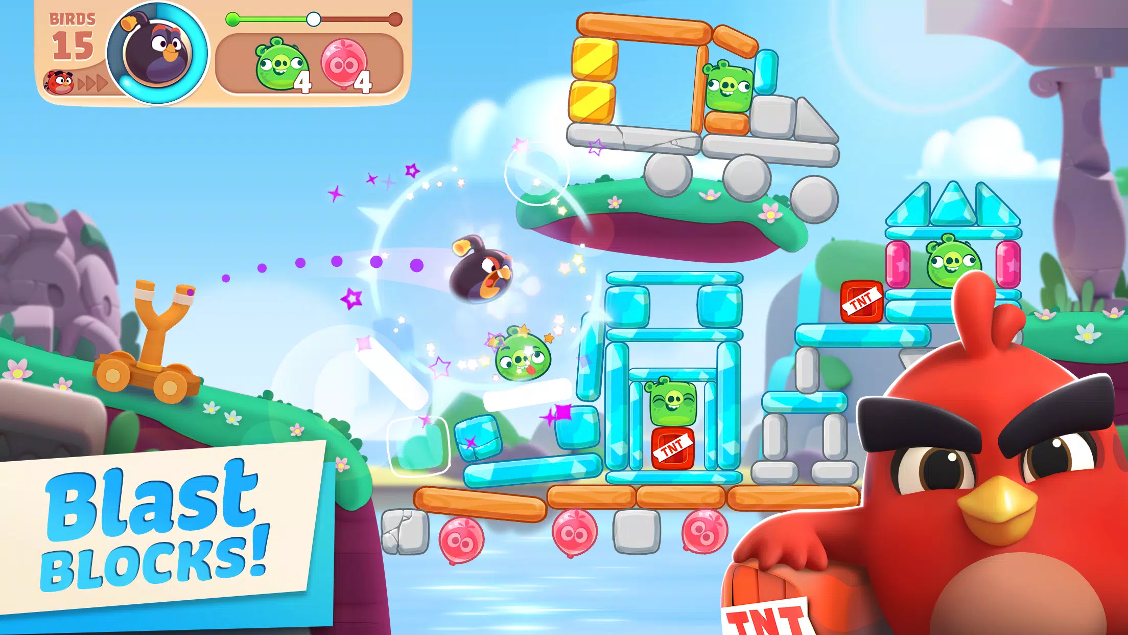 Angry Birds Journey Zrzut ekranu 0