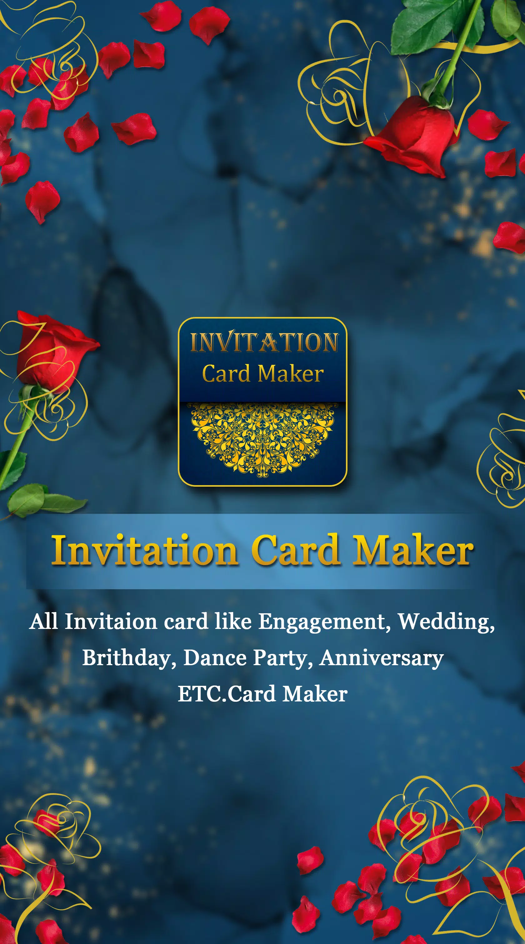 Invitation Card Maker Screenshot 0