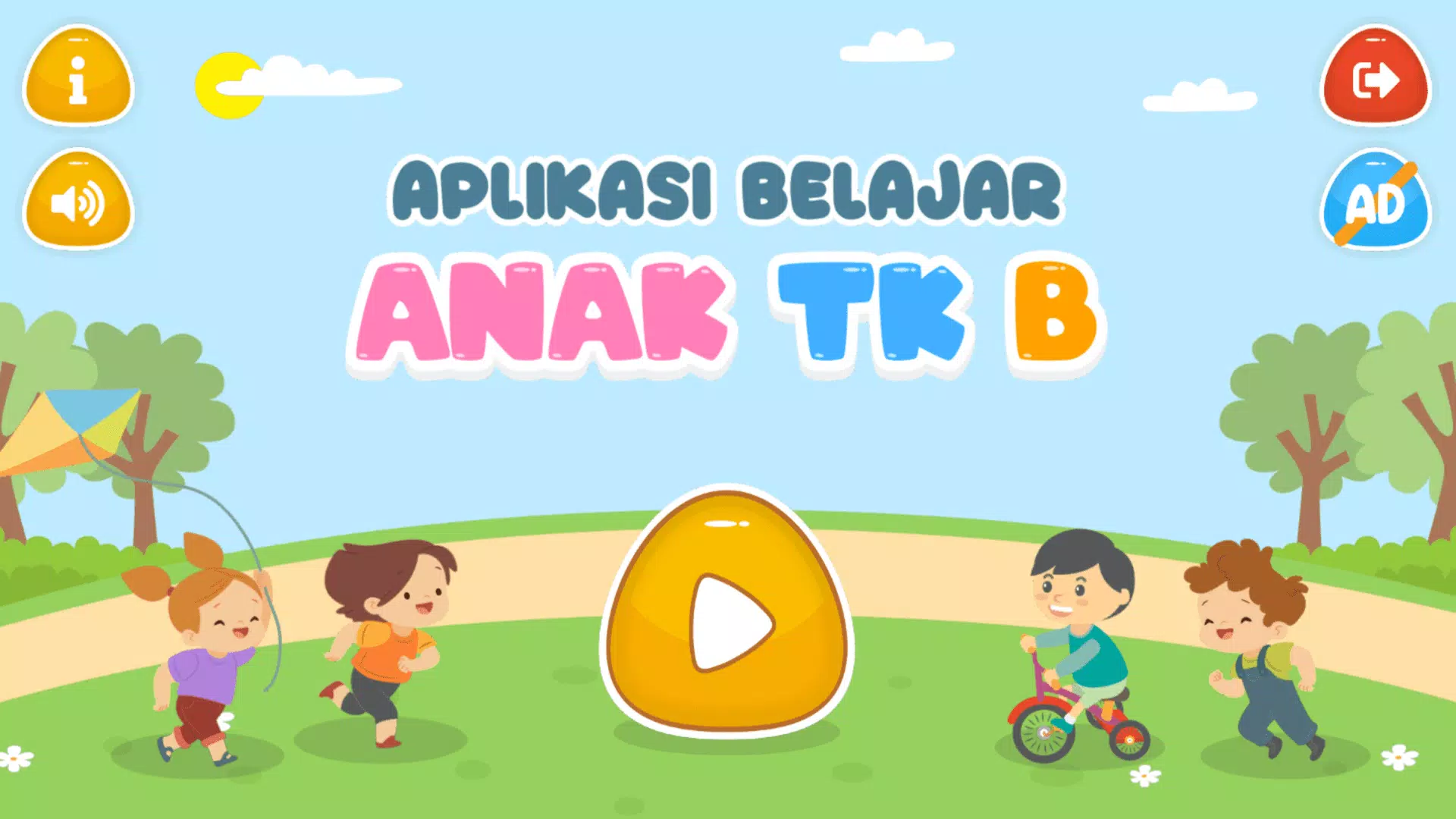 Aplikasi Belajar Anak TK B Capture d'écran 0