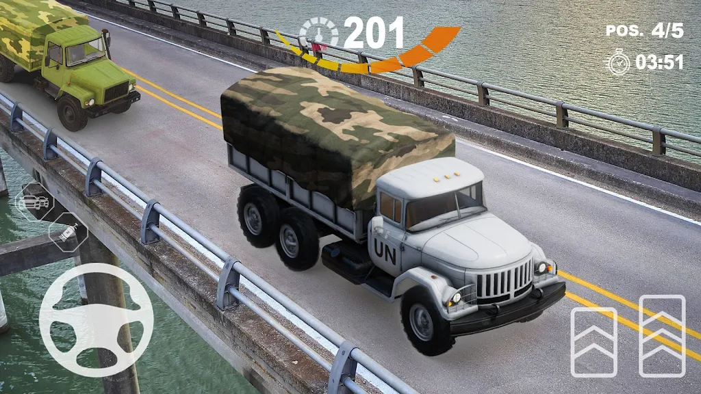 Schermata Army Truck Game - Racing Games 2