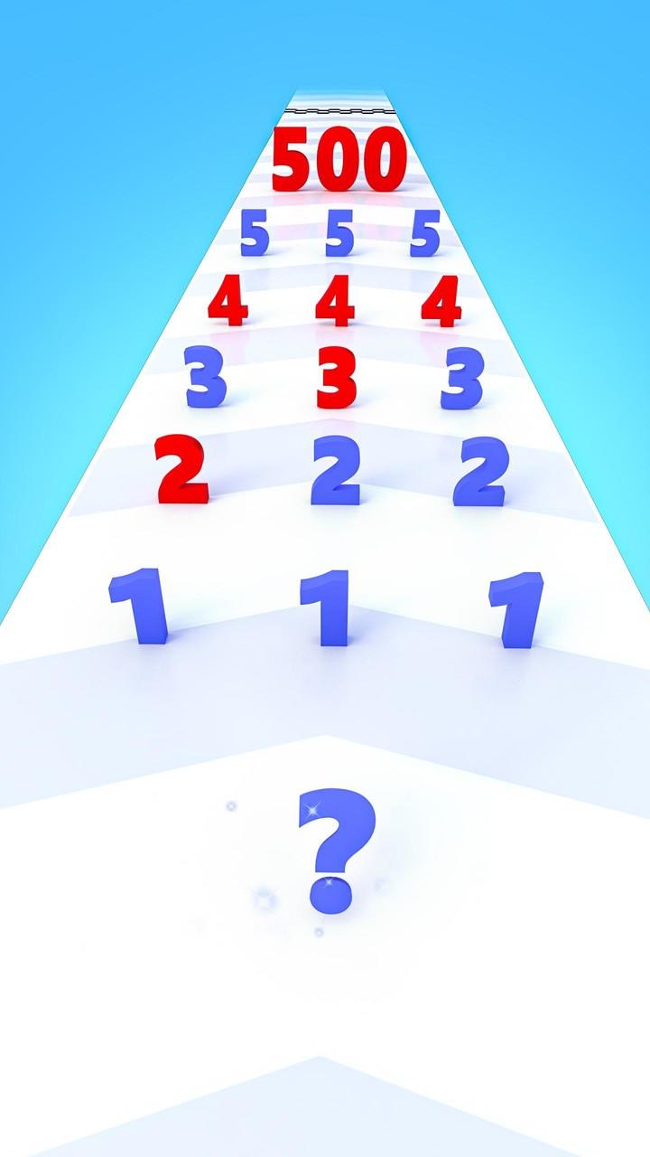 Number Run & Merge Master Game Ekran Görüntüsü 0