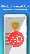 Pure Web Browser-Ad Blocker Capture d'écran 2