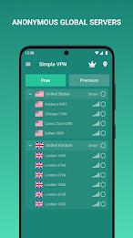 Simple VPN Pro-개인용 고속 VPN 스크린샷 3