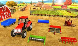 Farming Tractor Simulator Real Zrzut ekranu 1