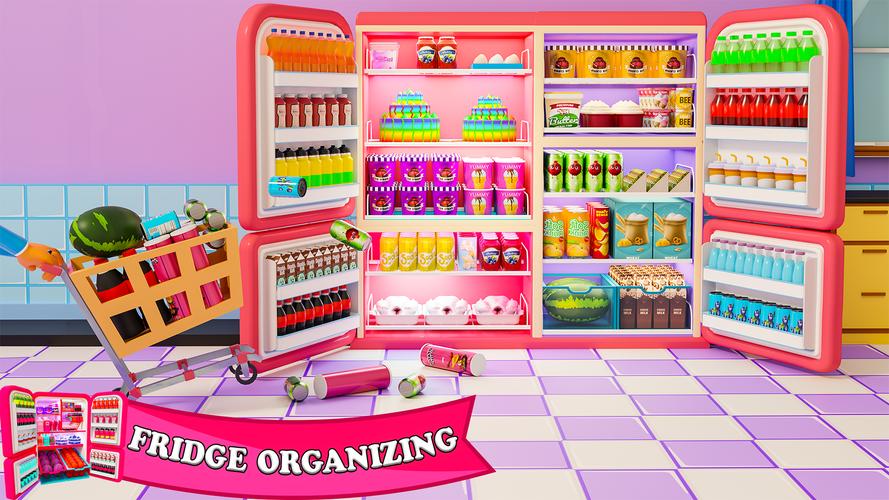 Fill The Fridge Organizer Game Zrzut ekranu 3