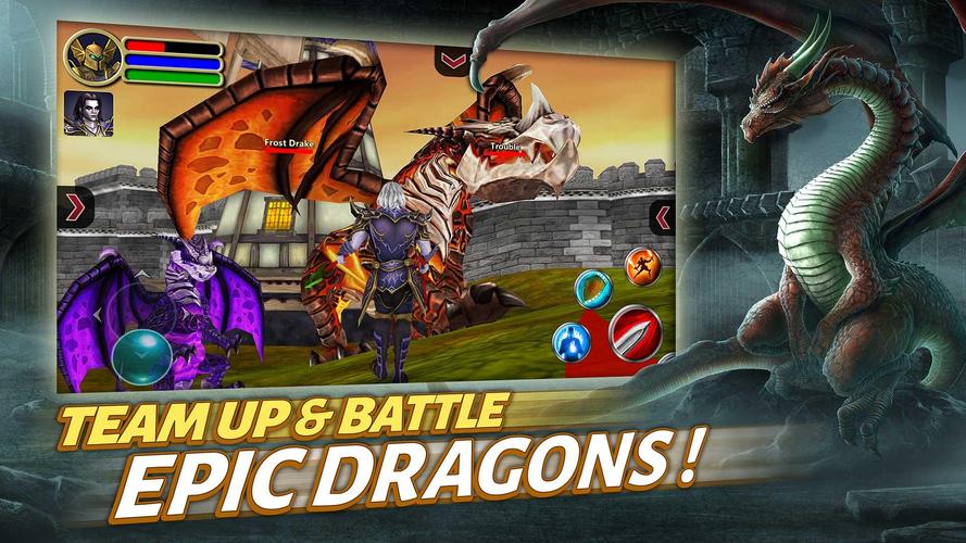 Sherwood Dungeon 3D MMO RPG Captura de pantalla 1