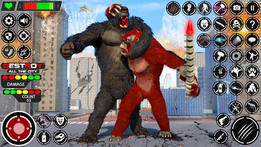 Giant Gorilla Bigfoot Monster应用截图第0张