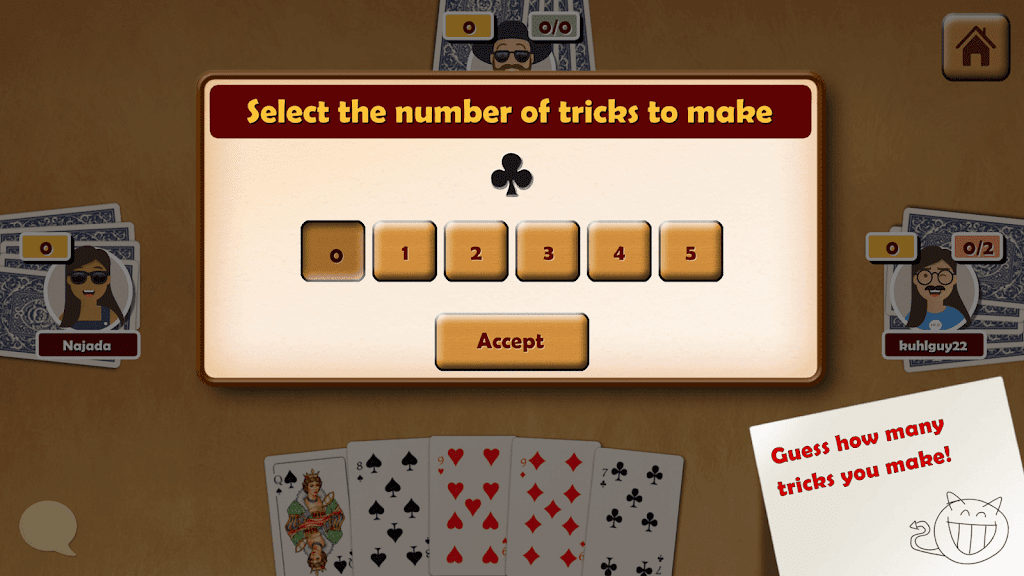 Oh Hell - Online Spades Game 스크린샷 0