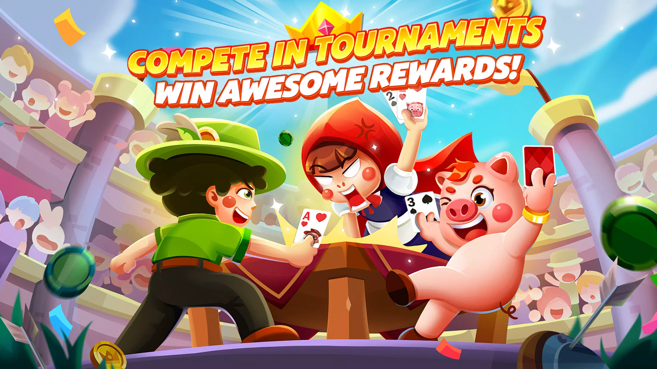 Tiến Lên - 13 - Pig Hunters Captura de tela 3
