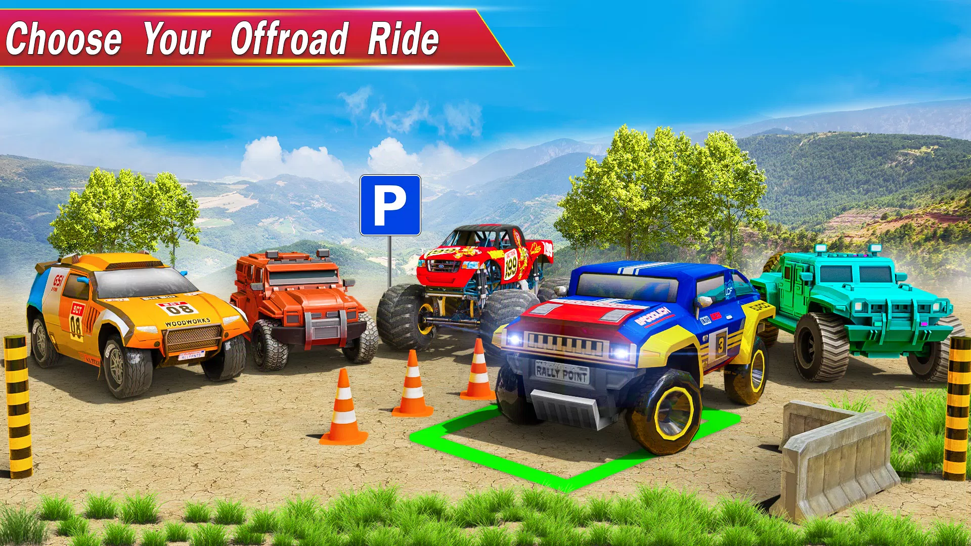 Off The Road-Hill Driving Game Capture d'écran 3