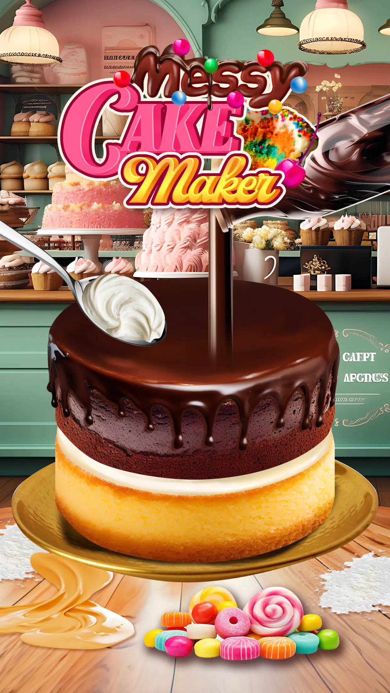 Messy Cake Maker 螢幕截圖 1