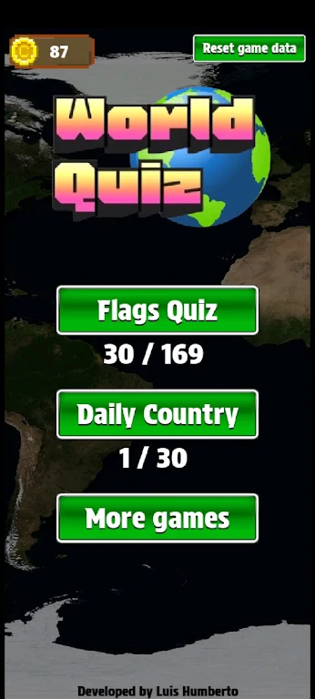 World Quiz - Jogo de Geografia Zrzut ekranu 0