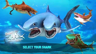 Double Head Shark Attack PVP スクリーンショット 1