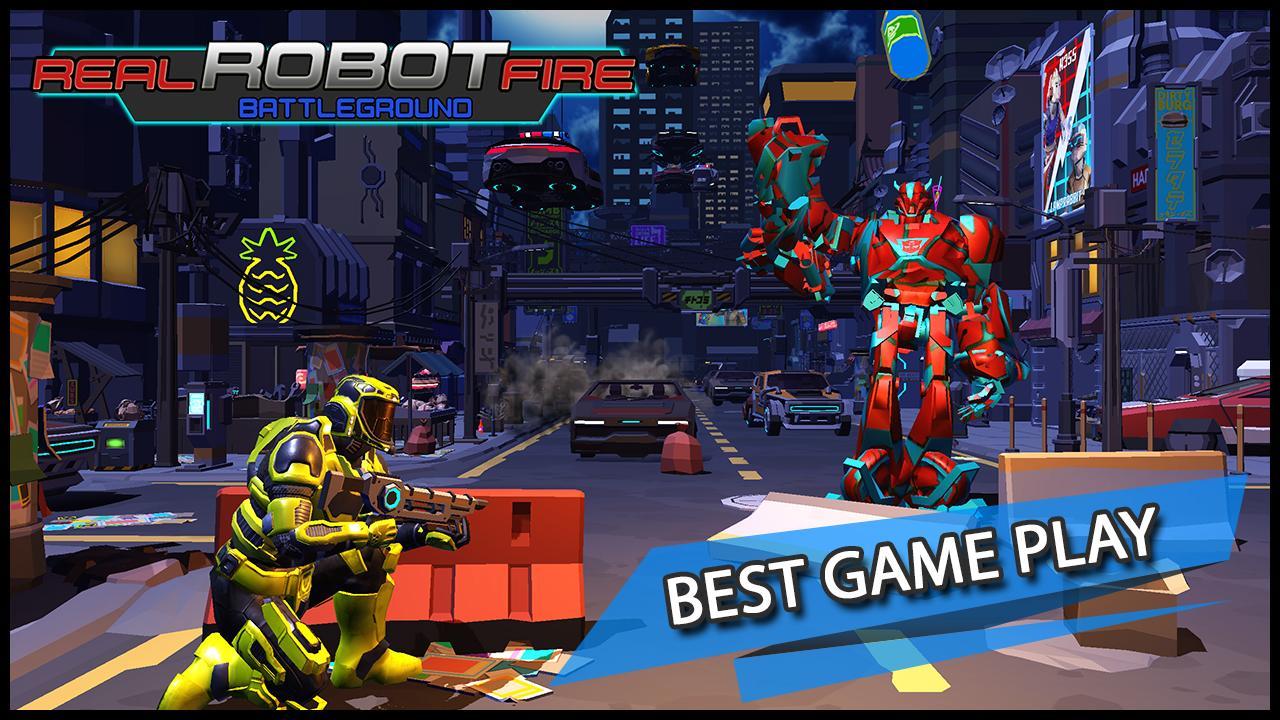 War Robot Game: Battle Shooter स्क्रीनशॉट 3