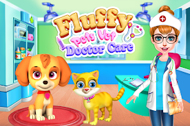 Fluffy Pets Vet Doctor Care Zrzut ekranu 2