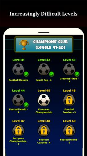 Football Quiz Game 2024 ဖန်သားပြင်ဓာတ်ပုံ 3