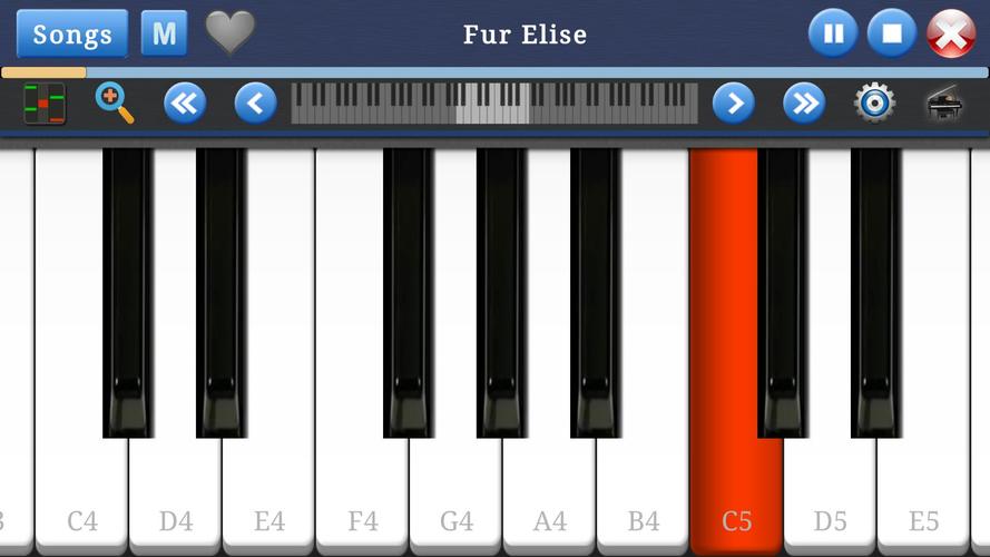 Piano Music & Songs स्क्रीनशॉट 1