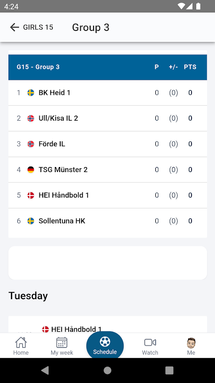 Partille Cup Captura de tela 1