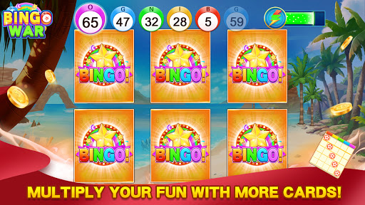 Bingo War - Play New Free Bingo Games At Home 2021 Ekran Görüntüsü 2