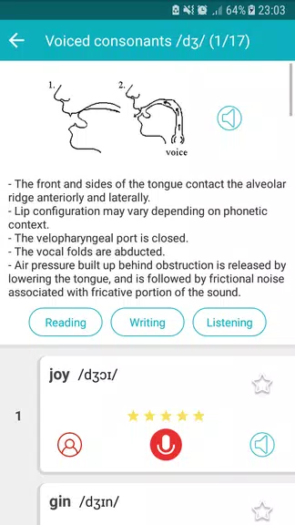 Speak English Pronunciation Schermafbeelding 2