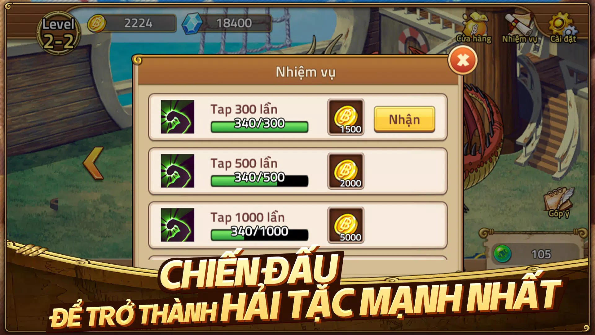 Huyền Thoại Hải Tặc Ekran Görüntüsü 2