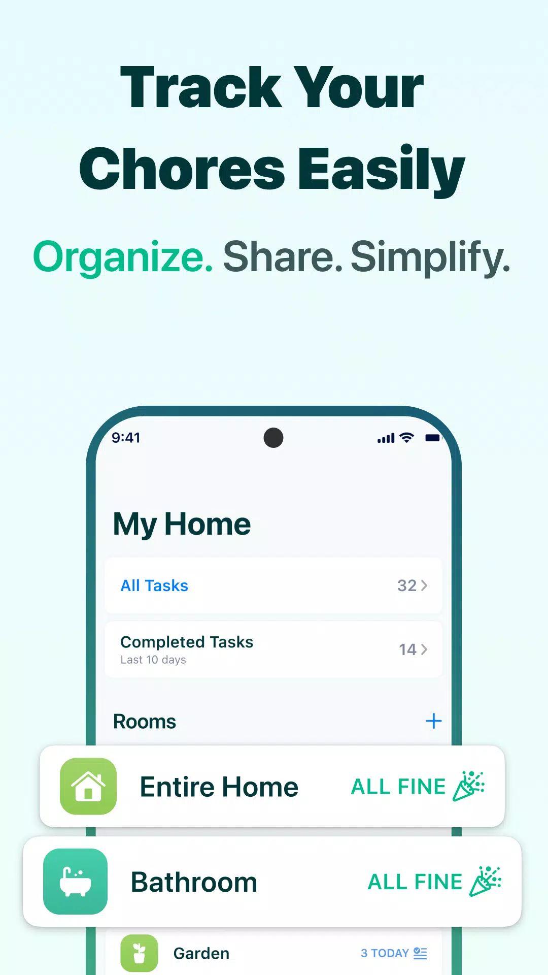 House Chores Cleaning Schedule Zrzut ekranu 0