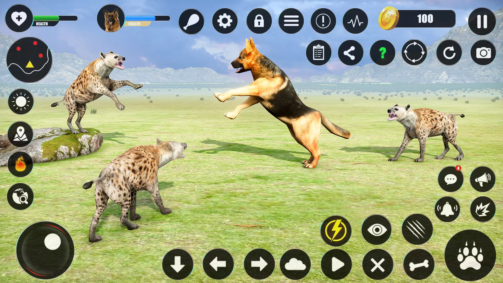 Dog Simulator Pet Game Life 3d Schermafbeelding 2