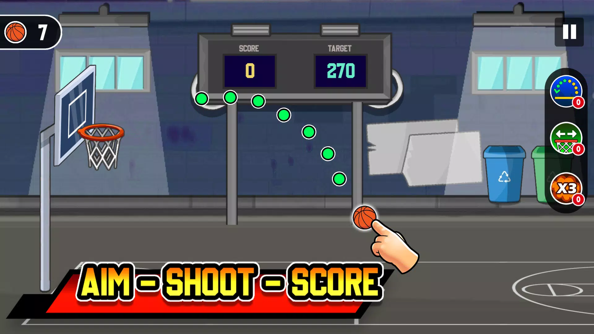 King of Basketball Shooting Tangkapan skrin 0