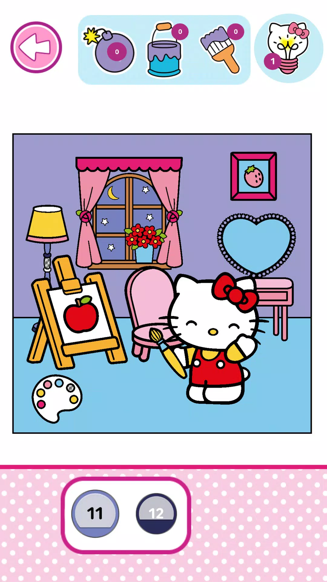 Hello Kitty: Coloring Book Ekran Görüntüsü 3