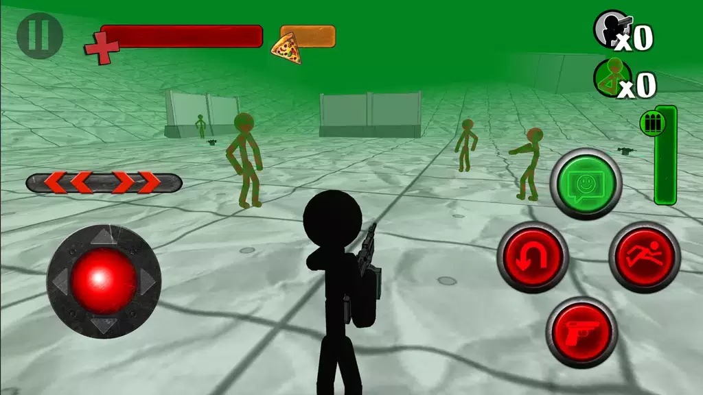 Stickman Zombie 3D স্ক্রিনশট 0