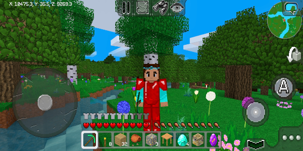 MultiCraft — Build and Mine! 스크린샷 1